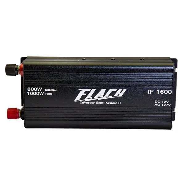 Inversor de tensão IF1600-3 semi senoidal 12V/127V - Flach