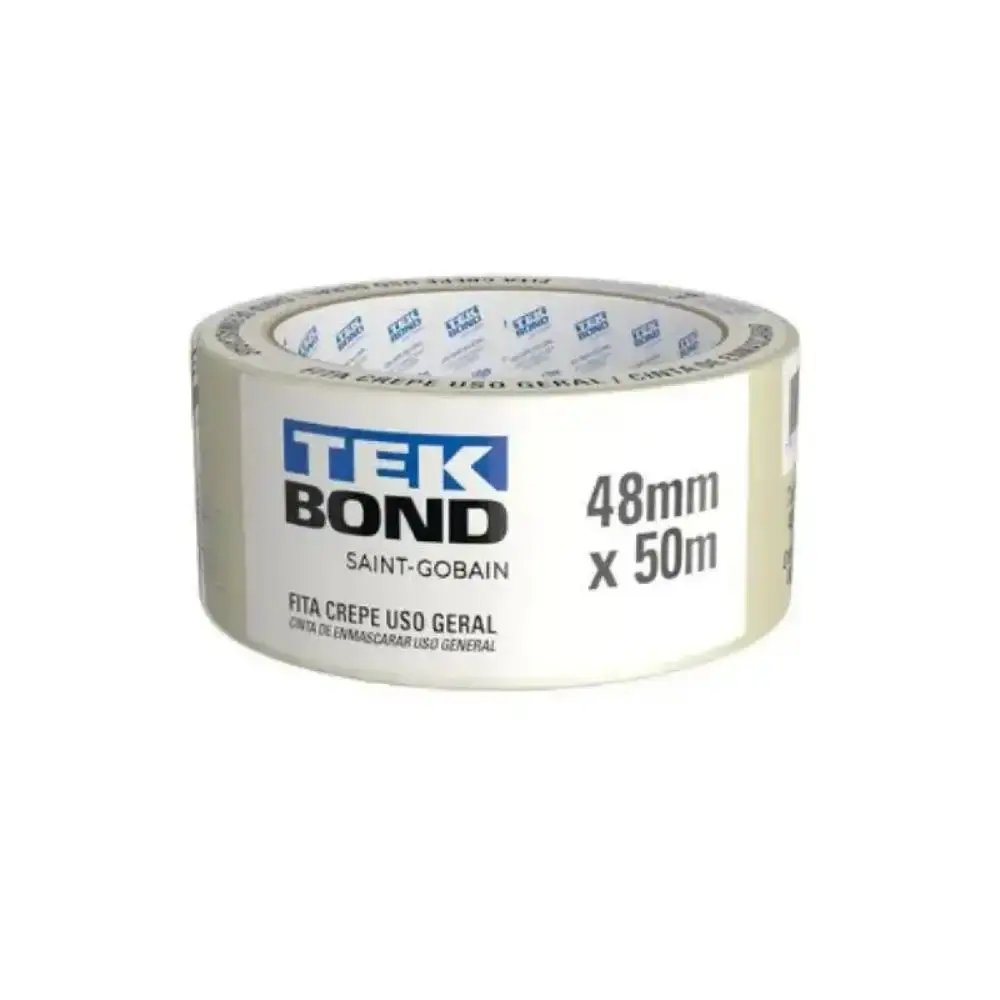 Fita Crepe 48 MM x 50 Metros TEKBOND — fotografia 4