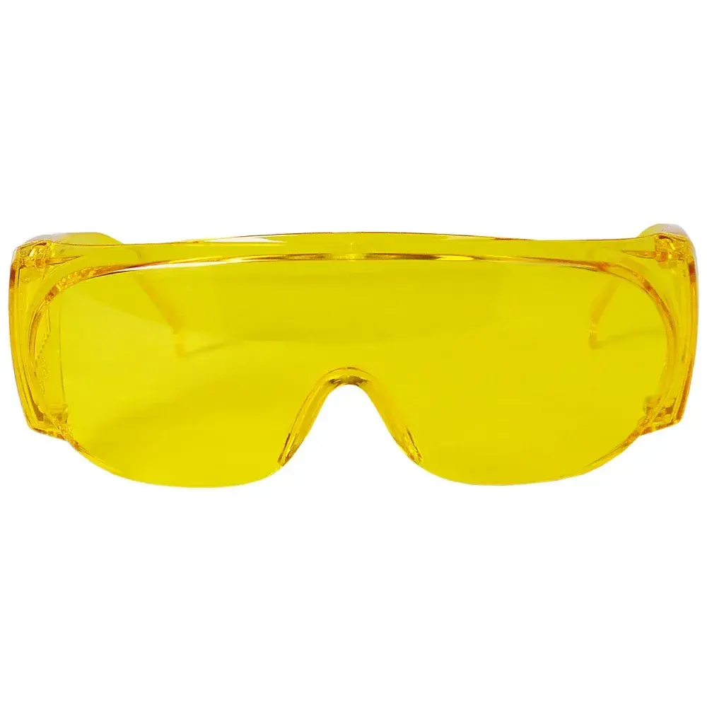 Óculos de segurança amarelo ambar provision Carbografite — fotografia 8
