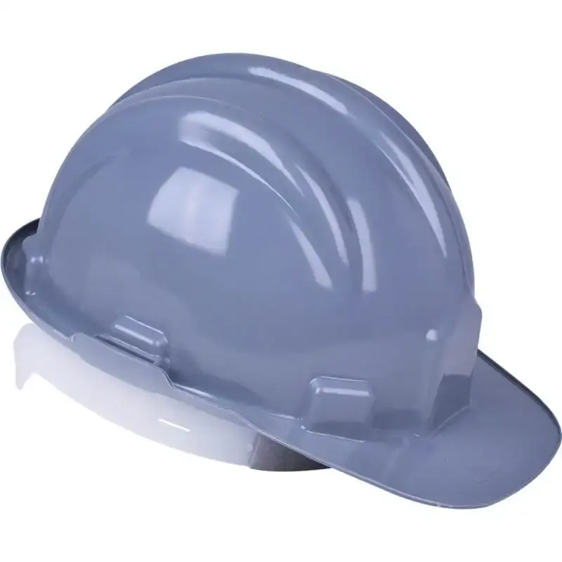 Capacete de segurança PLT classe b cinza Plastcor — fotografia 3