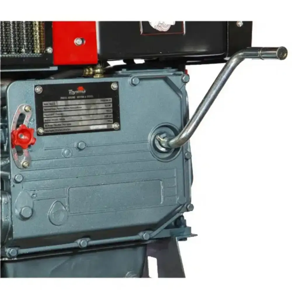 Motor diesel 16,5 HP partida manual refrigerado a água TDWE18R-XP Toyama — fotografia 6