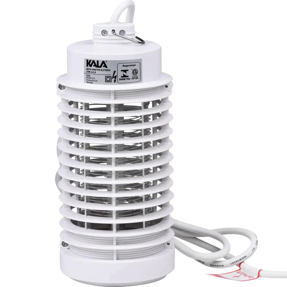 Mata insetos elétrico com alça branco Kala 220V — fotografia 2