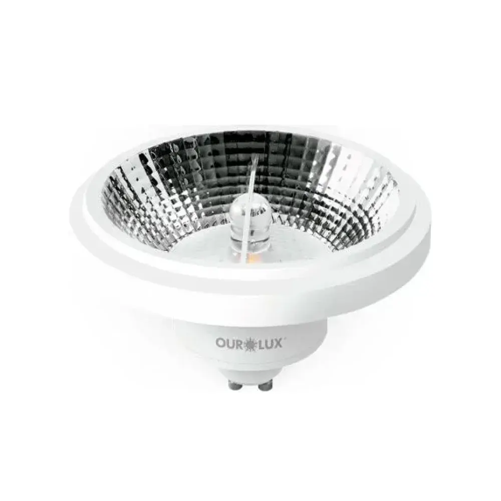 Lâmpada led AR111 dimerizável 12W bivolt Ourolux