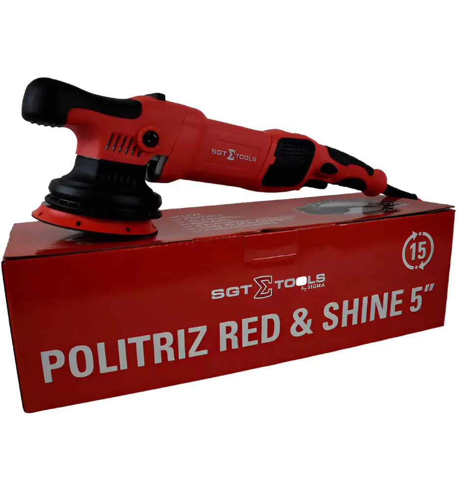 Politriz roto orbital 5 pol 900W 5116 SGT 110 V — fotografia 3