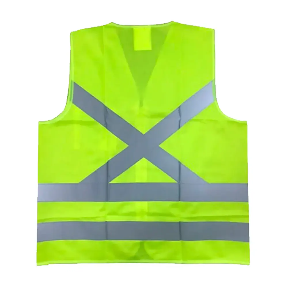 Colete refletivo amarelo com bolso TAM m CR-A1-M Imbat — fotografia 3