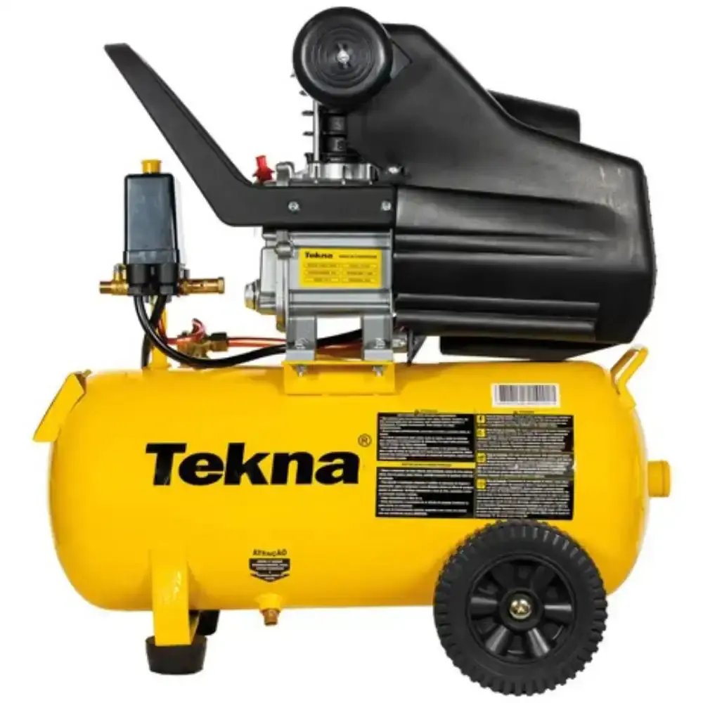 Compressor de ar 2 HP 20 litros 8 PÉS com kit multiuso 220V CP8022 Tekna — fotografia 5