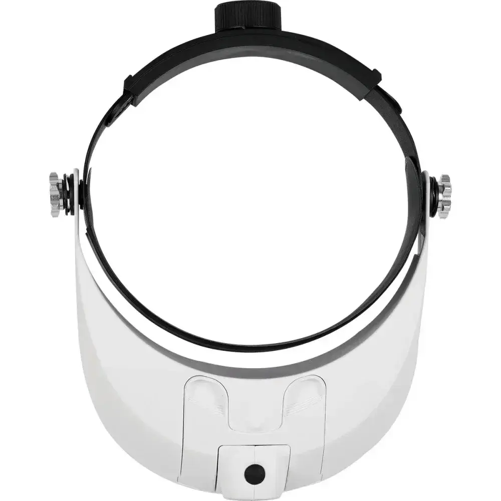 Lupa de cabeça com led profissional branco Bumafer — fotografia 10