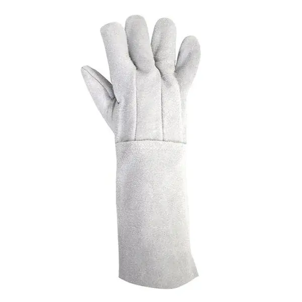 Luva raspa em couro punho 20CM - Vonder