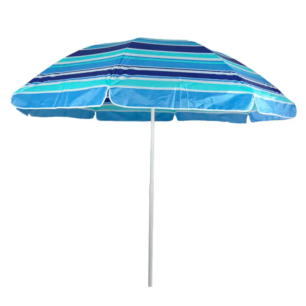 Guarda sol inox 2,40M estampa azul ImportWay — fotografia de referência