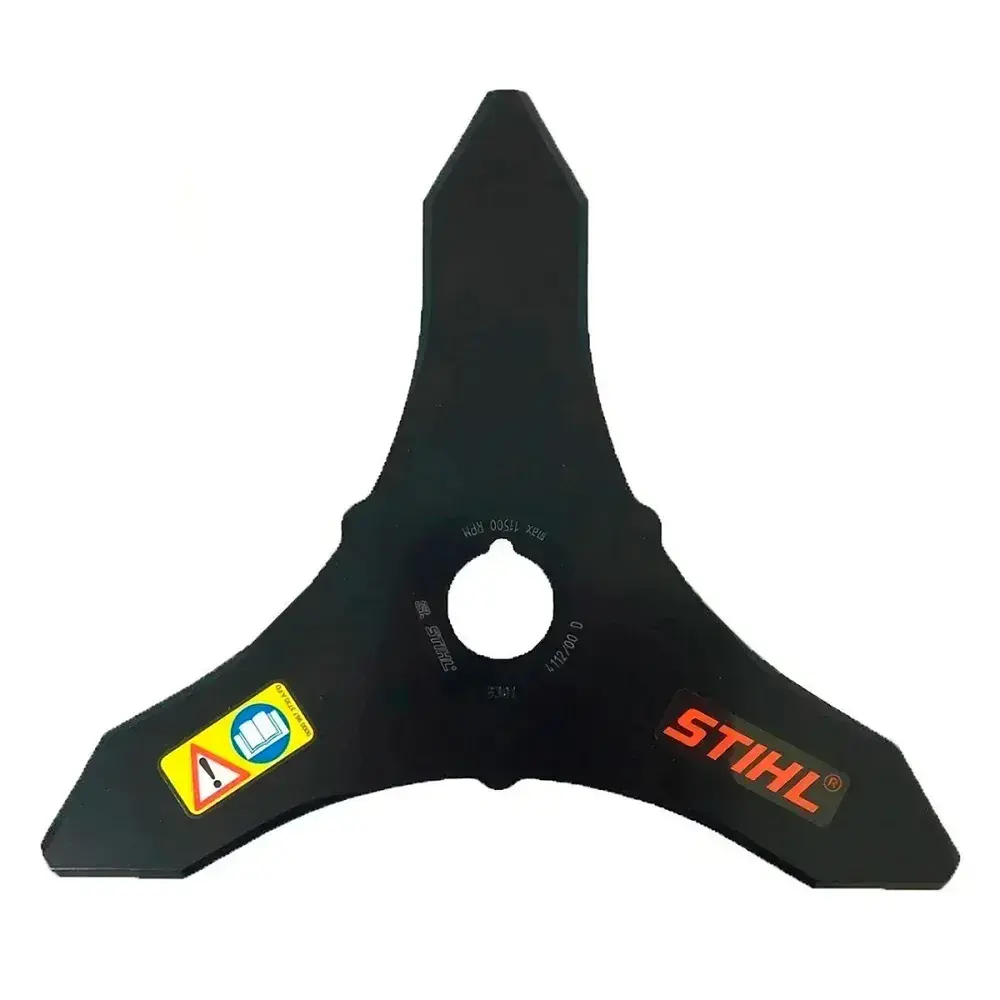 Lâmina de três facas para roçadeiras 250MM Stihl — fotografia 2