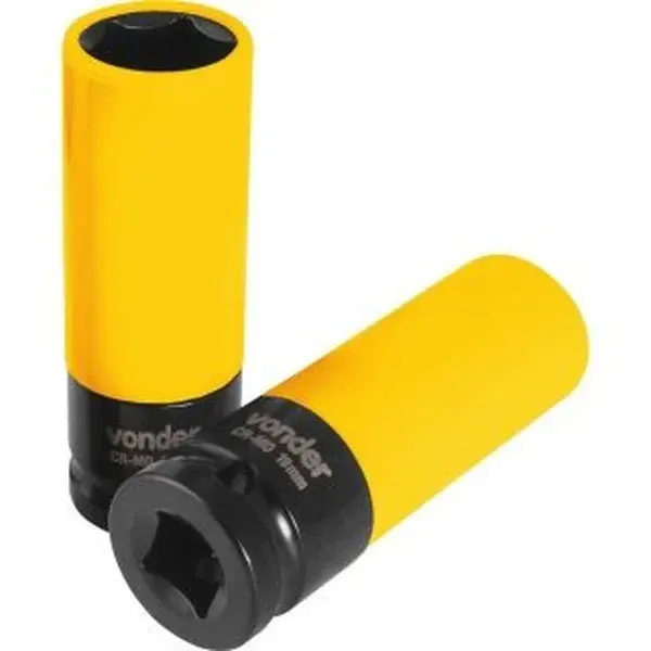 Soquete sextavado de impacto encaixe 1/2 19mm - Vonder — fotografia de referência
