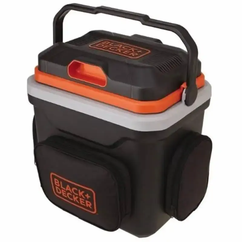 Mini geladeira portátil de viagem 24 litros BDC24L-LA black & decker — fotografia de referência