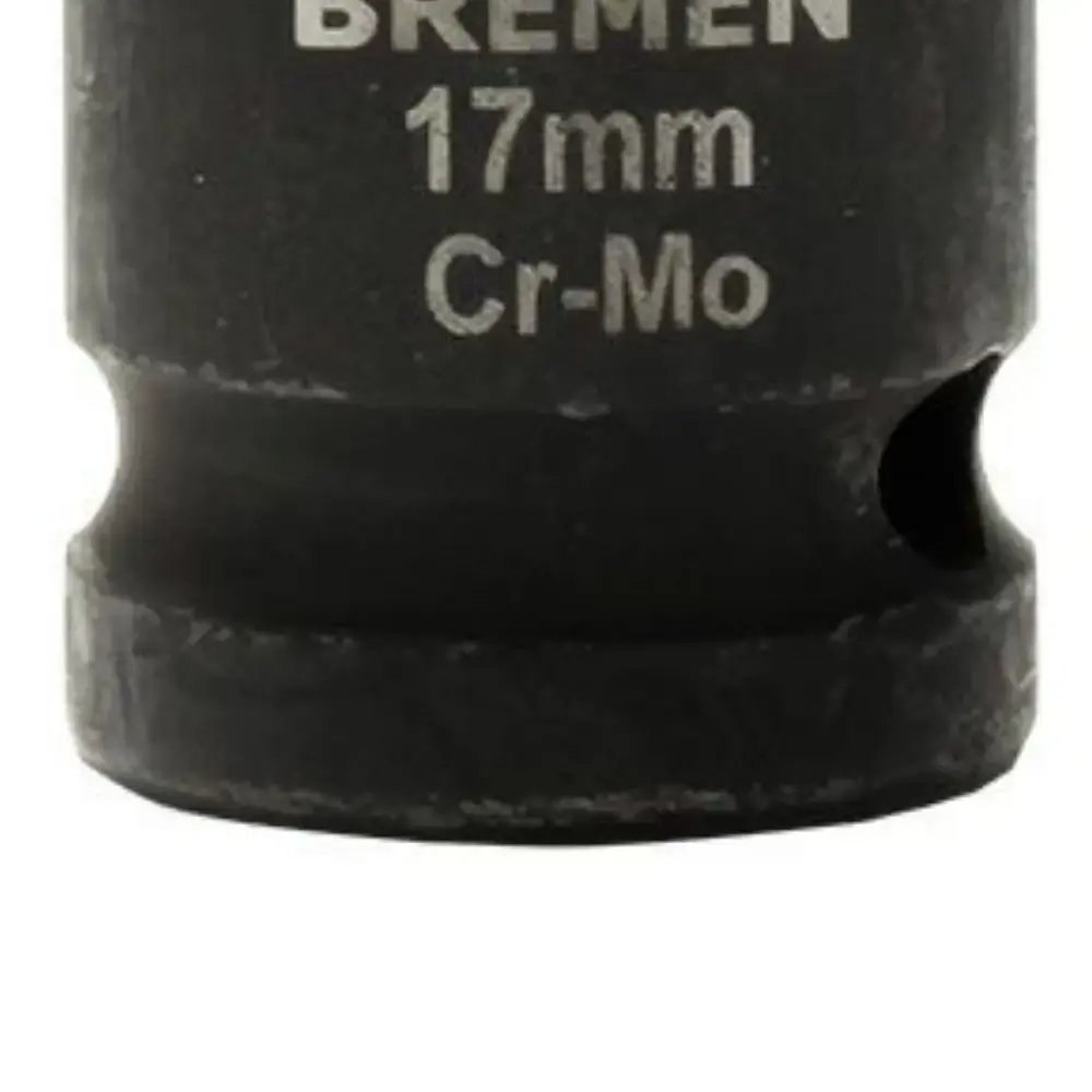 Soquete de Impacto Encaixe 1/2POL x 17mm Longo 9143 BREMEN — fotografia 5