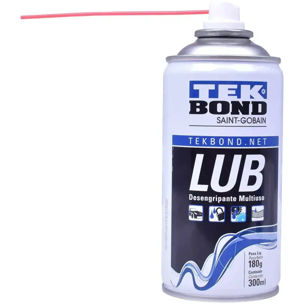 Óleo lubrificante e desengripante 300ML Tekbond — fotografia 6