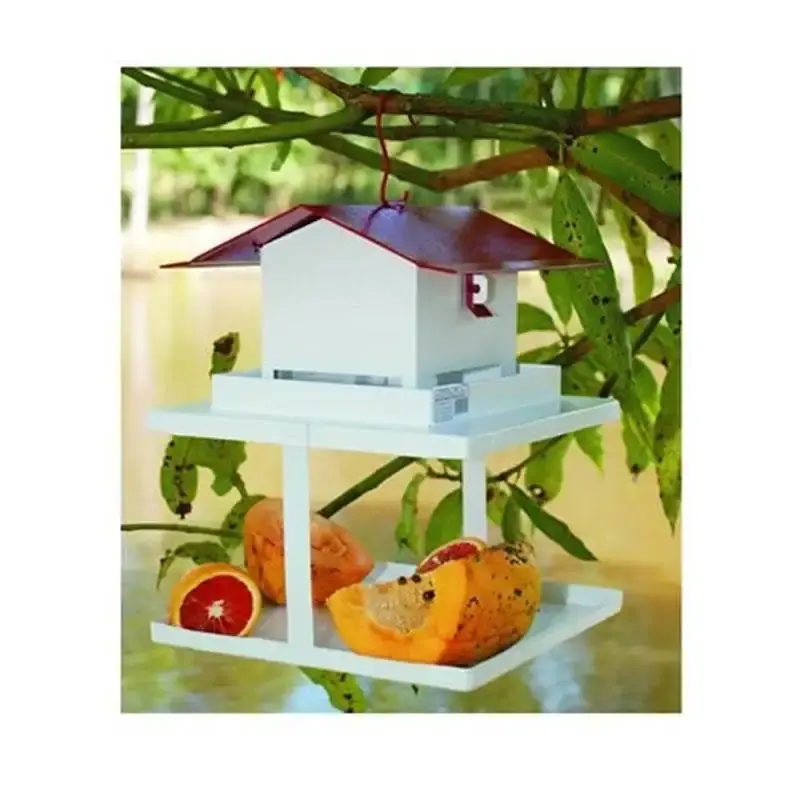 Comedouro para Pássaros c/ Fruteira e Compartimento para Ração COM4 FERCAR — fotografia 3