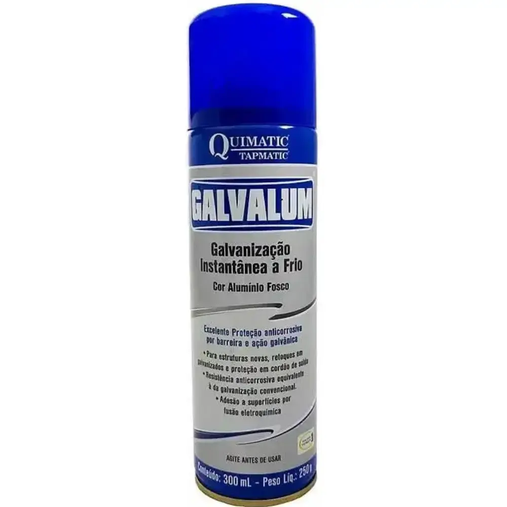 Galvanização a frio em spray galvalum 300 ML com 3 unidades DN1 Tapmatic — fotografia 2