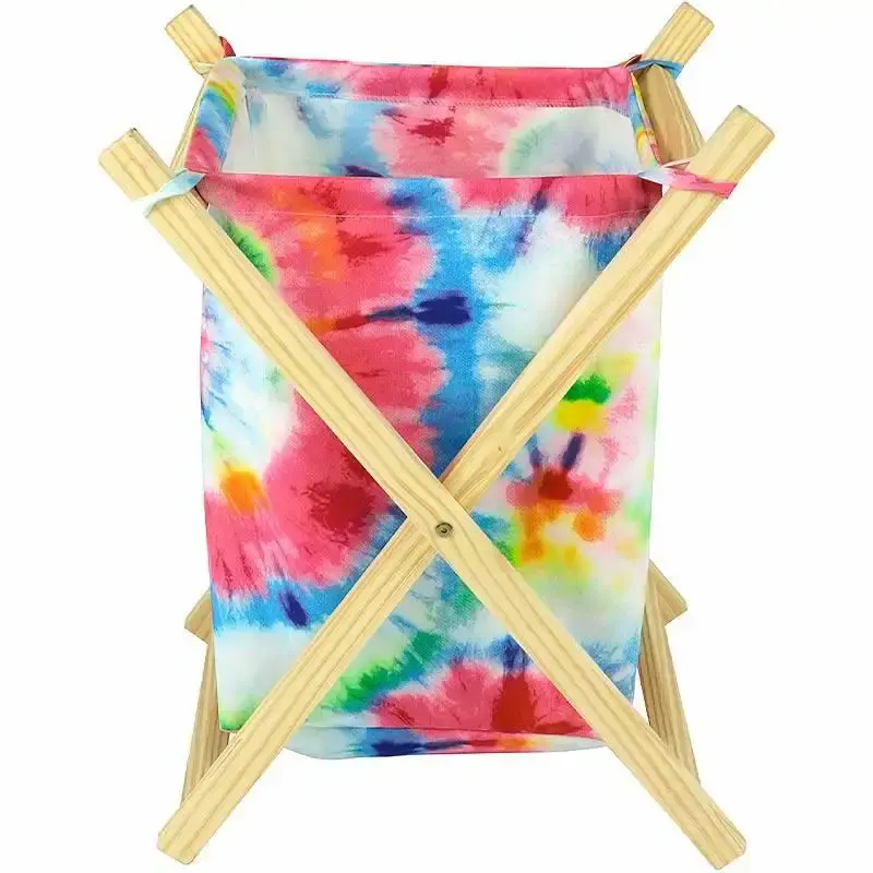 Cesto multiuso dobrável tie dye 590045 BEL BEL FIX — fotografia 2