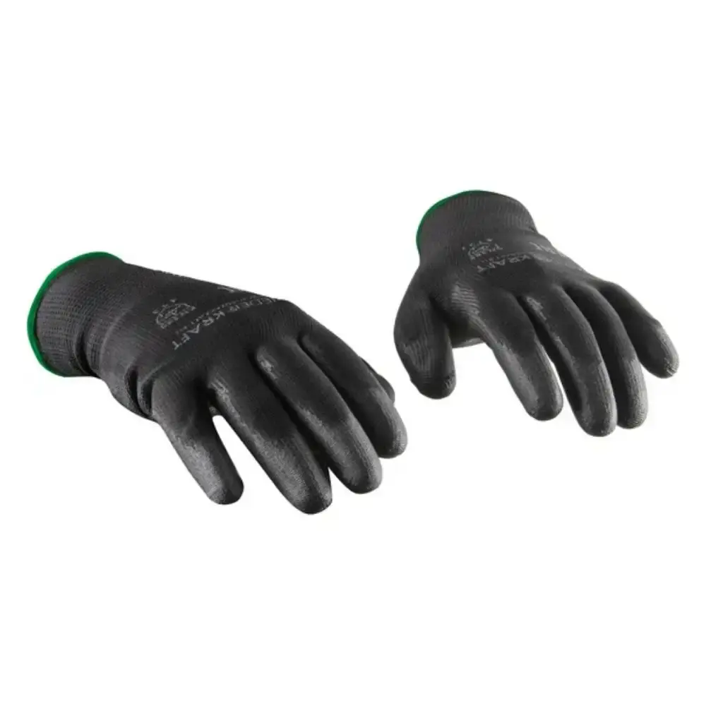 Luva CG supertact PU tamanho 08 m Carbografite — fotografia 5