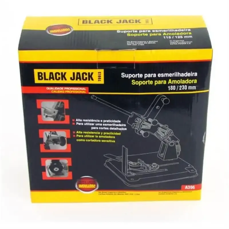 Suporte para esmerilhadeira 7 POL (180/230MM) referência A396 black jack — fotografia 3