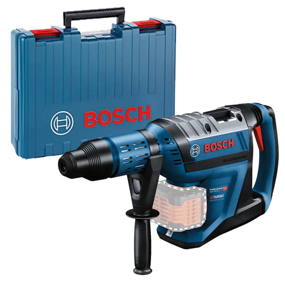 Martelo perfurador demolidor biturbo gbh 18V-45 c Bosch — fotografia de referência