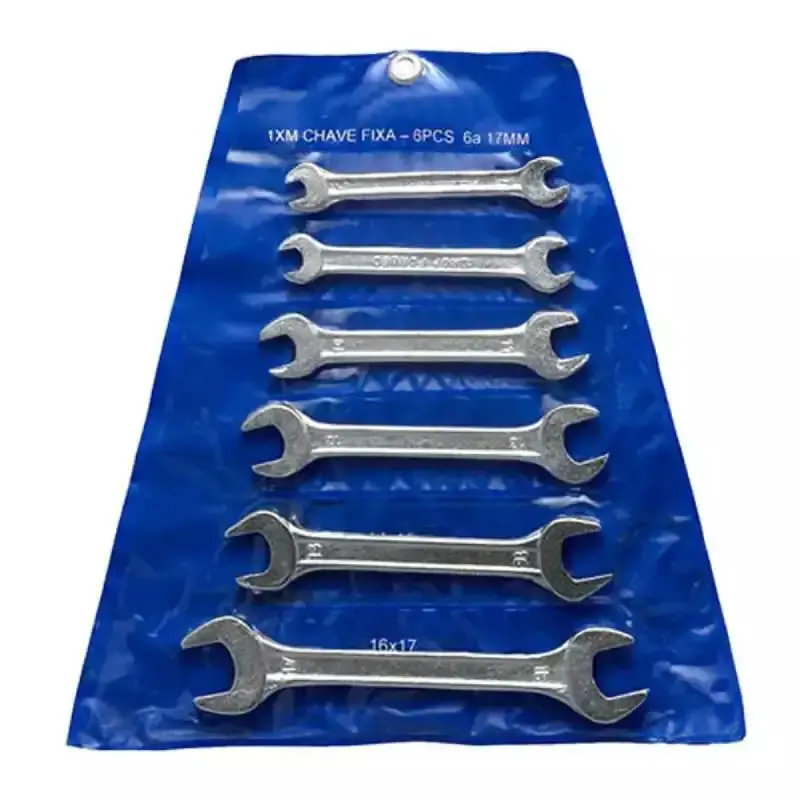 Jogo de Soquetes e Bits c/ Chave Catraca 1/4 e 3/8 POL Kit 40 Peças 8ZI EDA + Kit Chave Fixa 6 Peças — fotografia 3