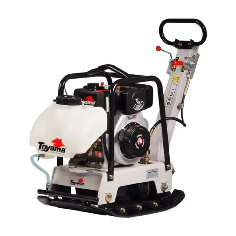 Placa vibratória diesel 6,7 HP 175 KG 4 tempos TDPC170WRCT-XP Toyama