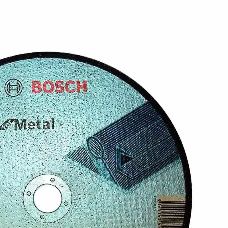Disco de corte metal 9 POL 2 telas furo 7/8 POL standard com 10 unidades Bosch — fotografia 4