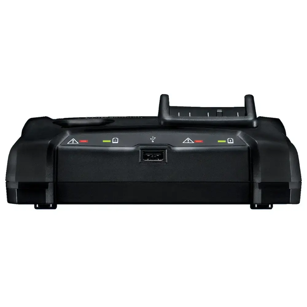 Carregador de bateria 12V e 18V duplo GAX 18V-30 220V Bosch — fotografia 3