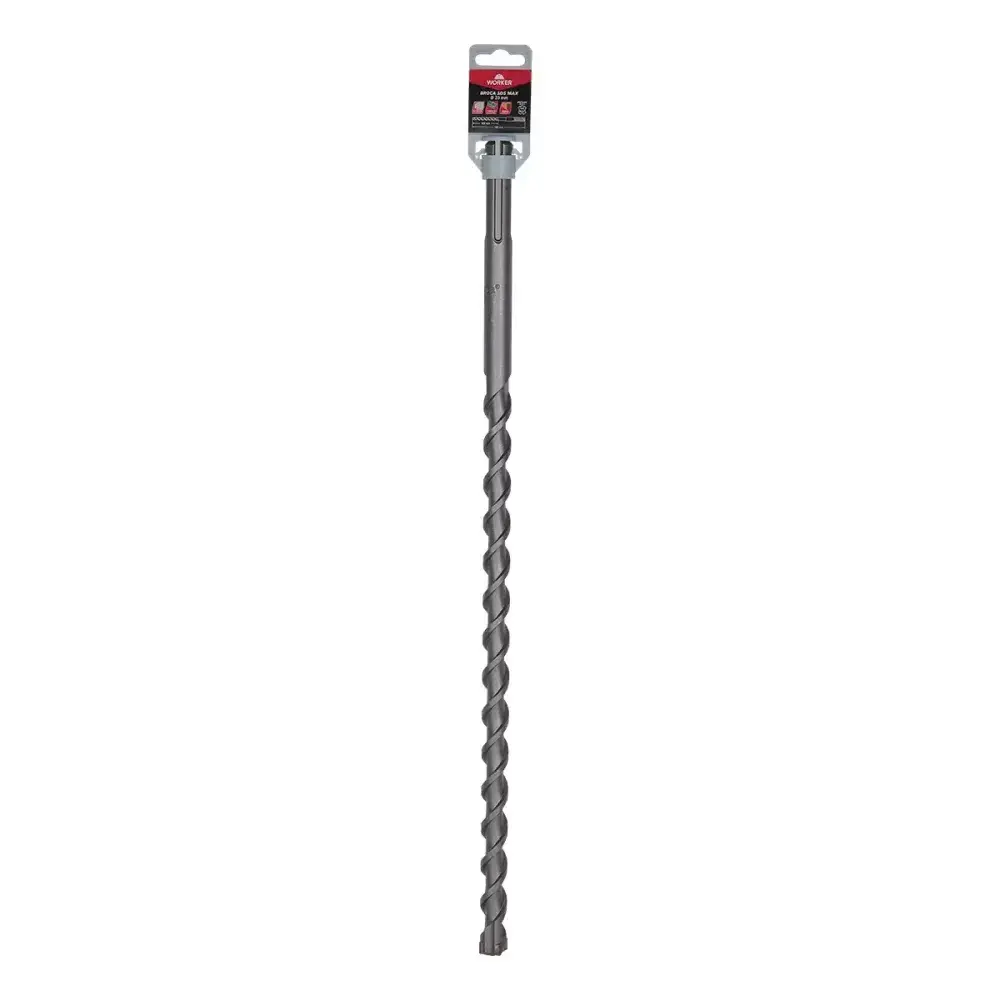 Broca sds max de aço cromo 20MM x 540MM Worker — fotografia 4