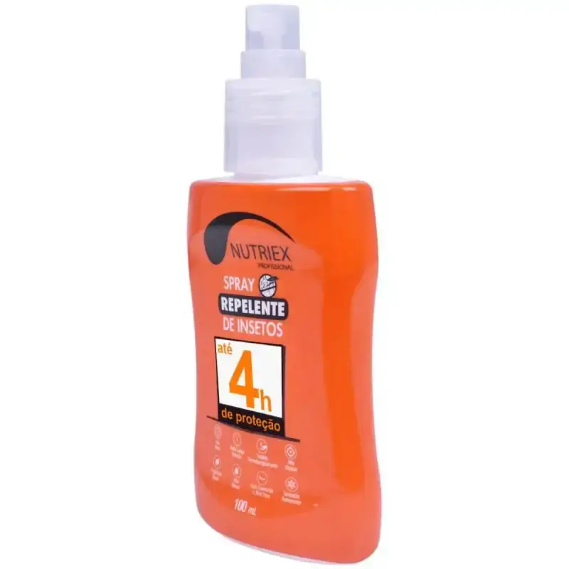 Repelente de insetos spray 100 ML profissional até 4 horas de proteção Nutriex — fotografia 2