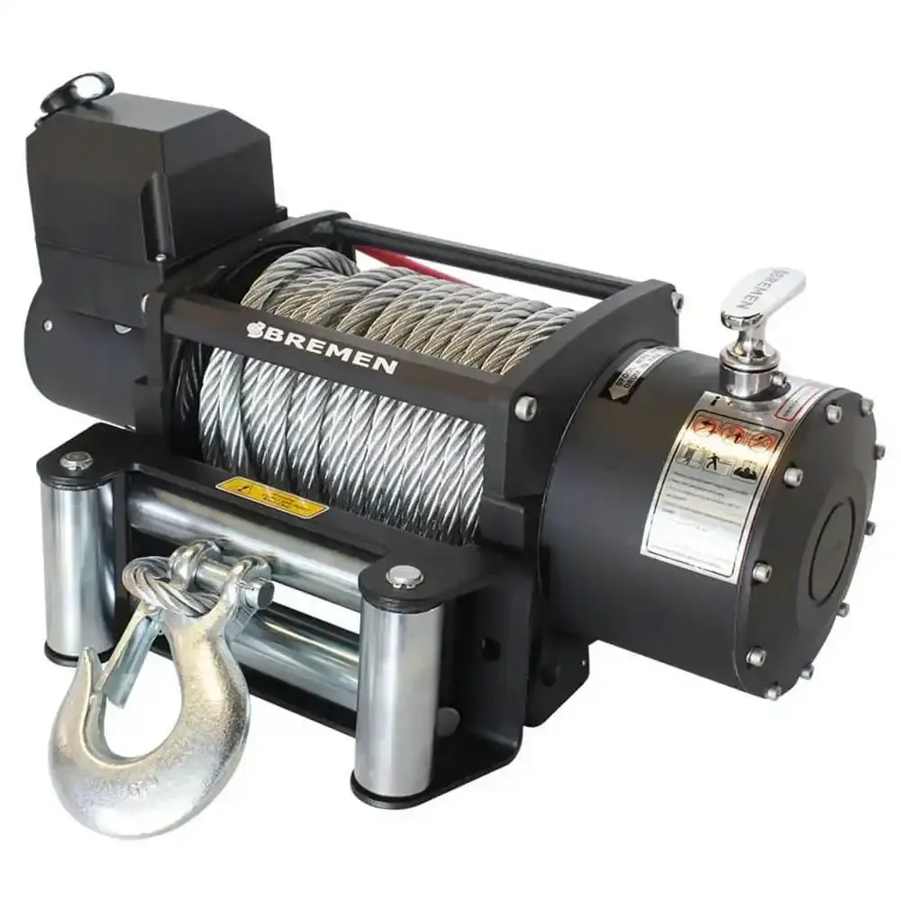 Guincho Elétrico com Cabo 26 Metros até 9071 Kgs 12v 6740 BREMEN