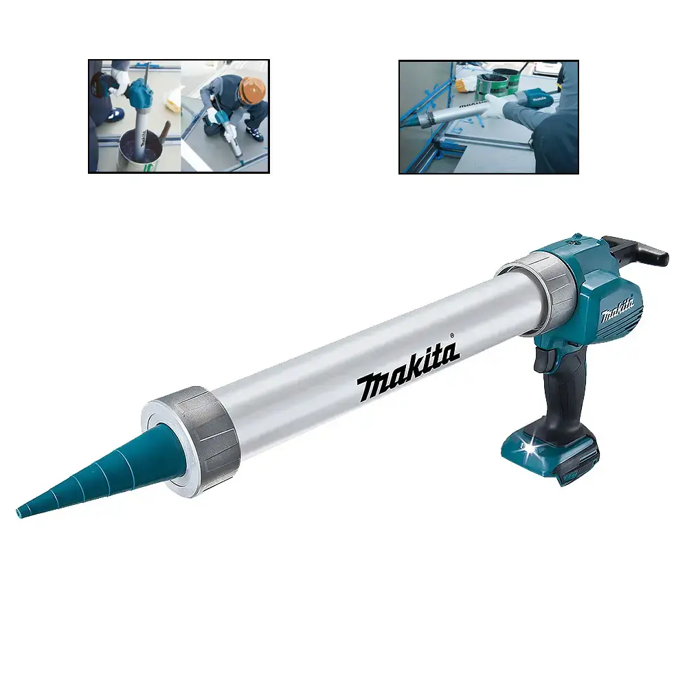 Kit pistola de calafetagem à bateria 18V com bateria 3AH + carregador DCG180ZB Makita