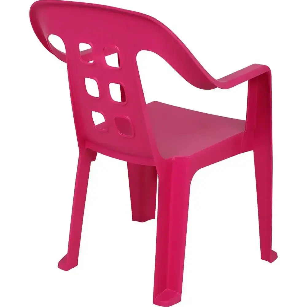 Cadeira de plástico play infantil 40KG BEL Azul Belfix — fotografia 9