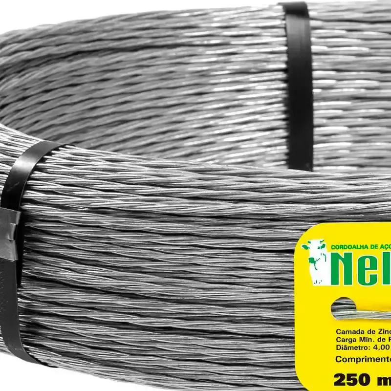 Cordoalha para curral 3 fios 250M nelore 2097 Morlan — fotografia 3