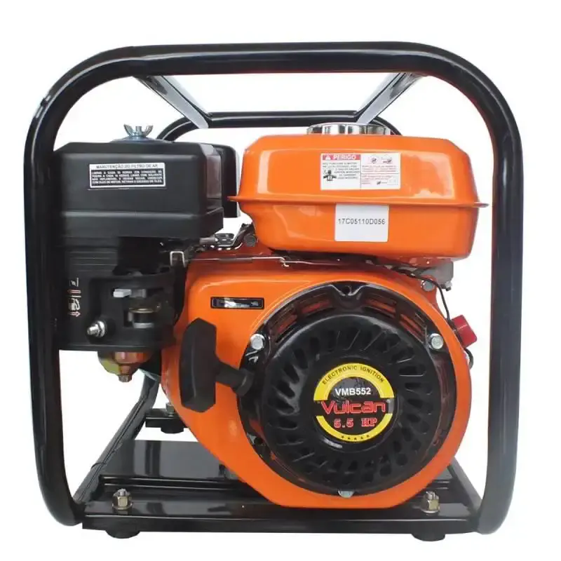 Motobomba à gasolina 5.5 HP 4 tempos auto escorvante 163CC VMB552 Vulcan — fotografia 5