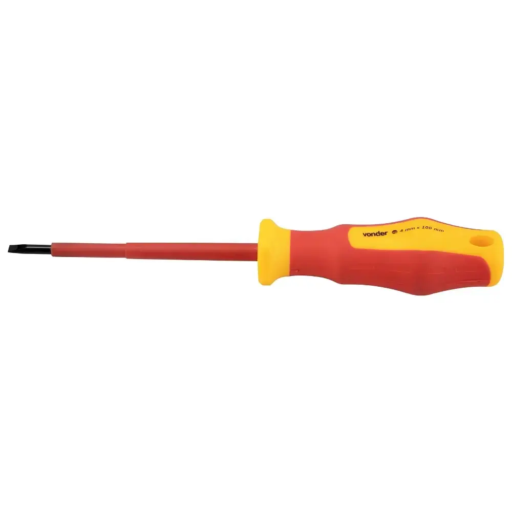Chave de Fenda 4,0 x 100mm VDE VONDER — fotografia 4