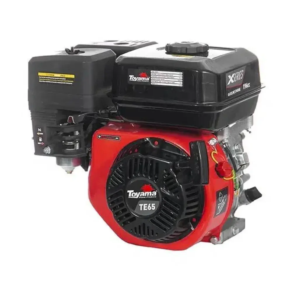 Motor a gasolina TE65X com partida manual 6.5HP Toyama — fotografia 8