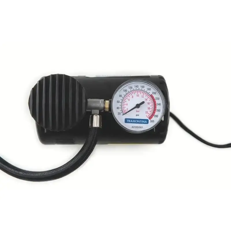 Compressor de ar portátil para acendedor de carros 300 PSI 50W 12V Tramontina — fotografia 2