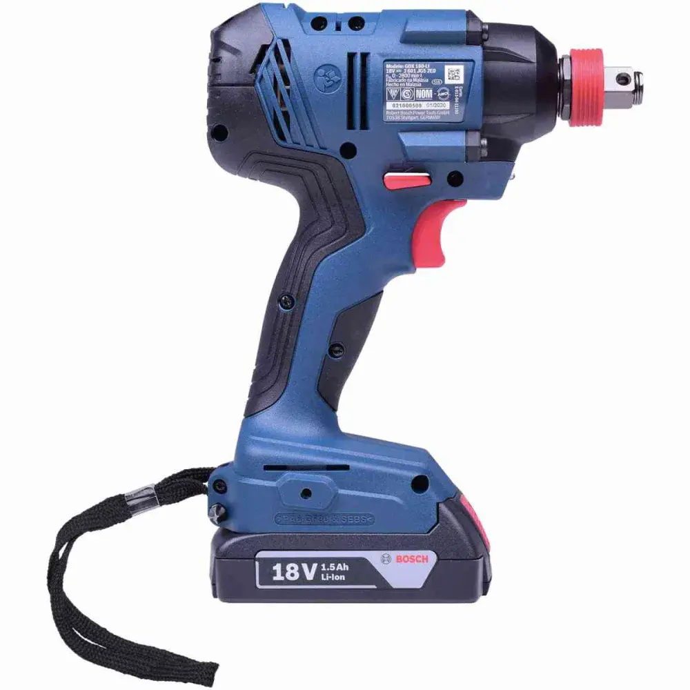 Chave de impacto sem fio gdx 180-LI professional biv Bosch — fotografia 4