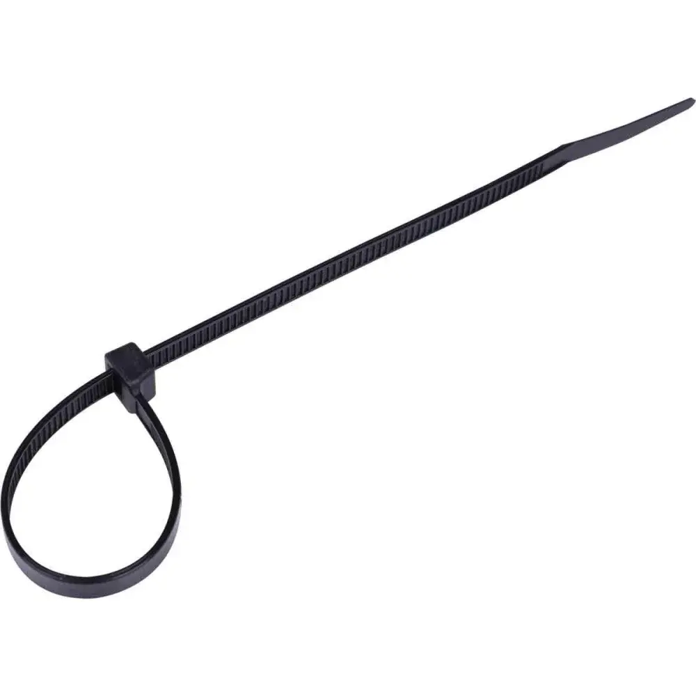 Abraçadeira de nylon 4,8X450MM preta 100 peç Worker — fotografia 3