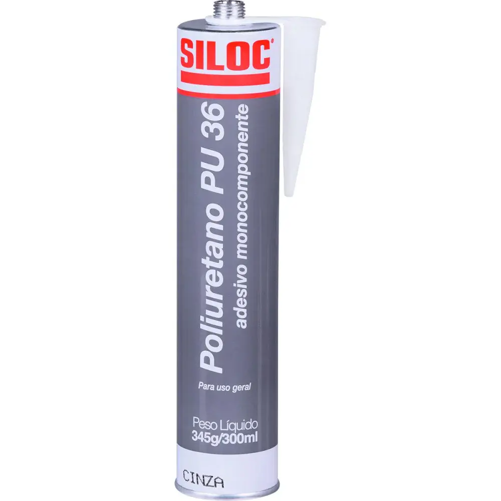Selante poliuretano PU36 300ML 345G Siloc — fotografia 3
