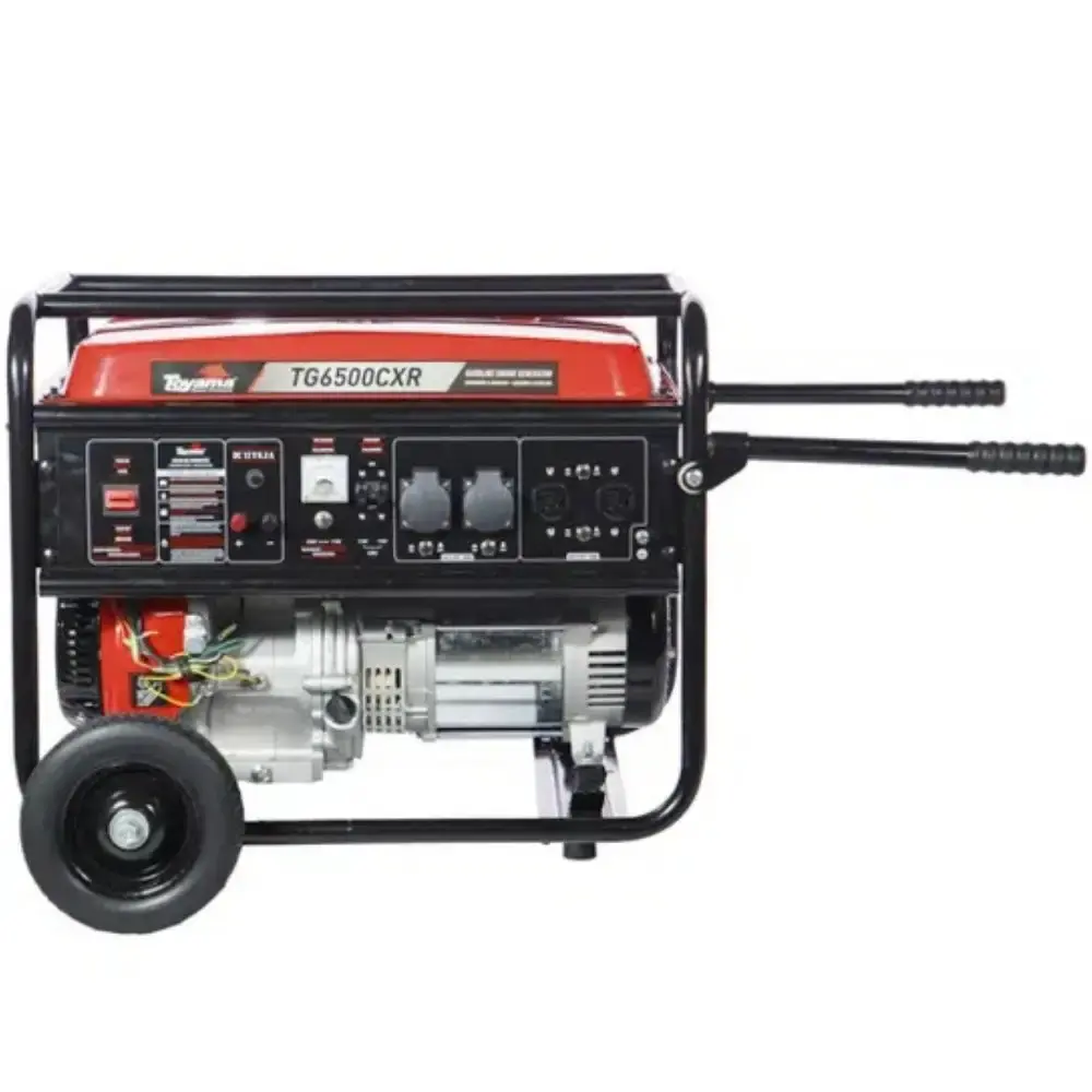 Gerador de energia a gasolina 6 KVA com AVR bivolt TG6500CXR Toyama — fotografia 2