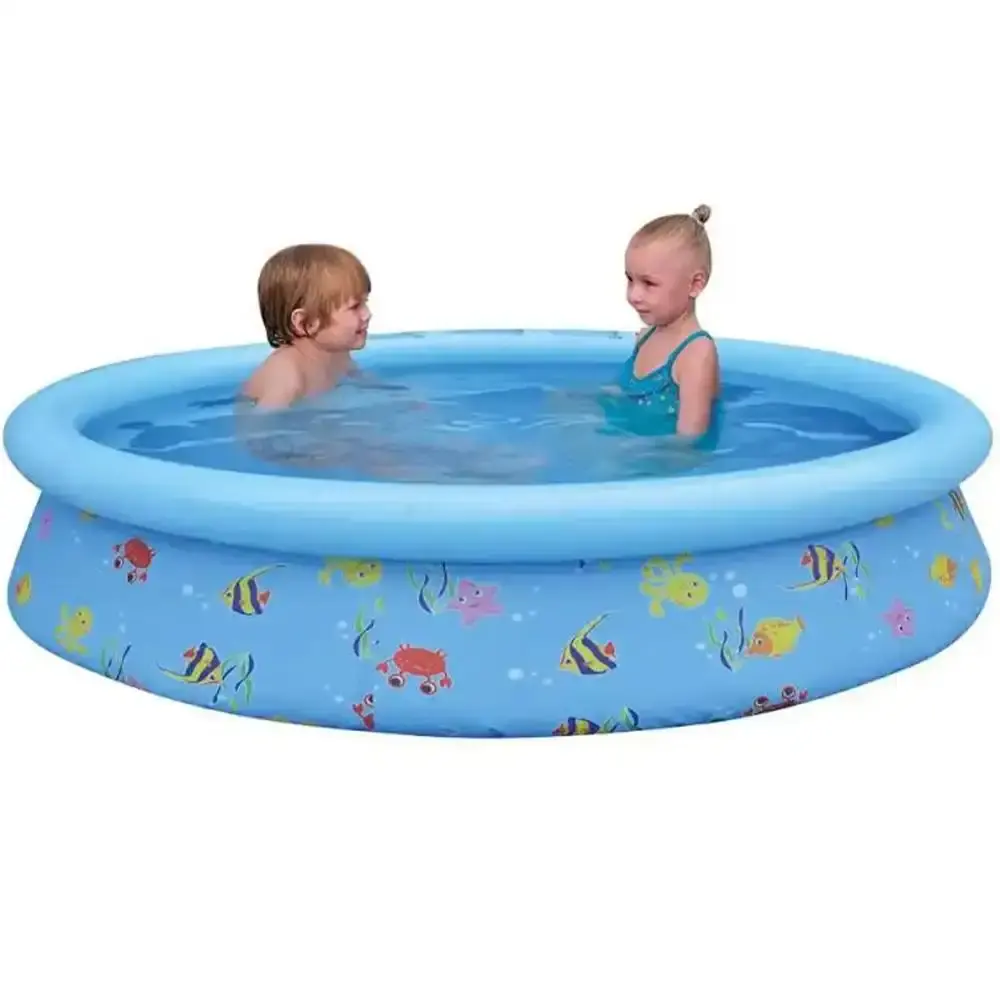 Piscina Inflável Redonda 1.000 Litros 168m x 51cm Azul Bel — fotografia 3