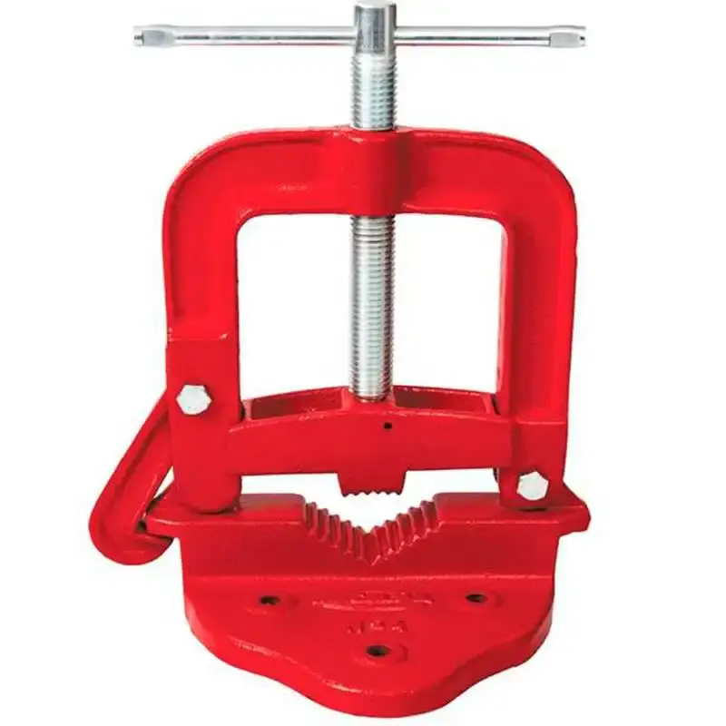Morsa torno para encanador fixo Nº 6 abertura máxima 152.4 MM Metalsul