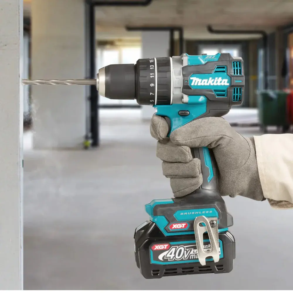 Parafusadeira impacto xgt 40V com 2 baterias, carregador e maleta - Makita — fotografia 5