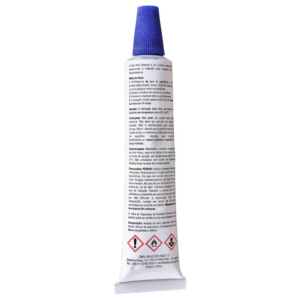 Adesivo cola vinil para pvc 17G Tekbond — fotografia 4