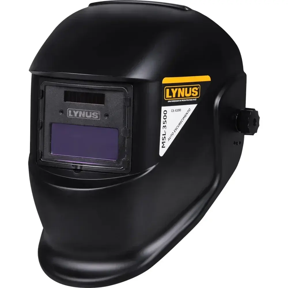 Máscara de solda automática MSL-350F sem regulagem 90X35MM Lynus — fotografia 6