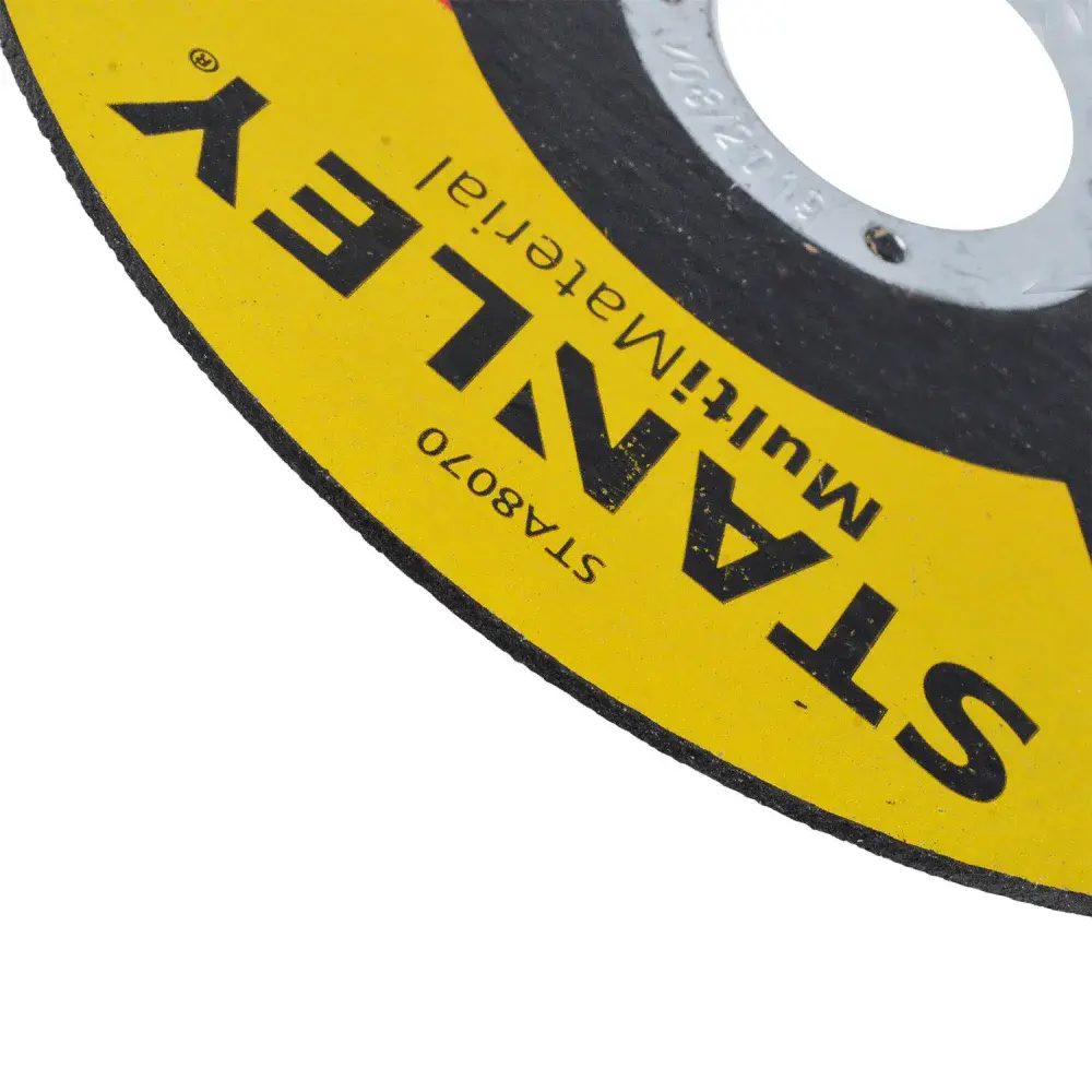 Disco de corte fino multimaterial 115MMX1,0MMX22MM Stanley — fotografia 4