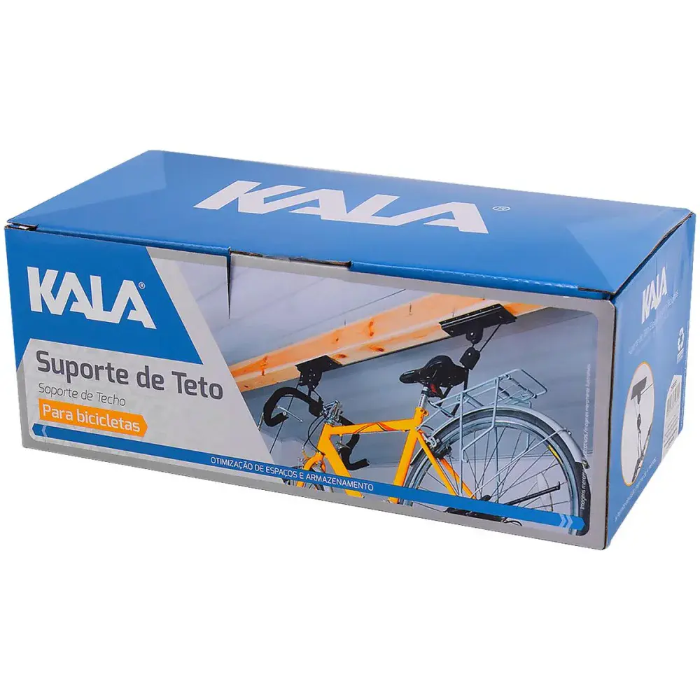 Suporte de teto para bicicleta com sistema duplo 20KG Kala — fotografia 8