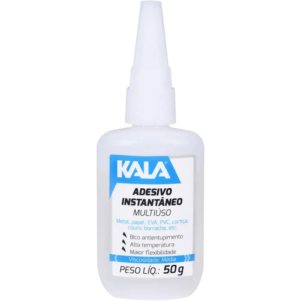 Adesivo instantâneo bico anti entupimento 50G Kala — fotografia de referência